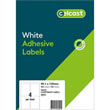 Celcast  Multipurpose A4 4 Up 99.1 X 139mm Label, Four Labels Per Sheet, 100 Sheets Per Pack.