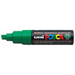 Uni Posca Marker 8.0mm Broad Chisel Tip Green PC-8K